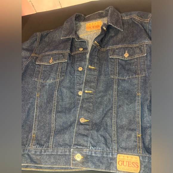 Men Guess Denim Jacket - Picture 12 of 13